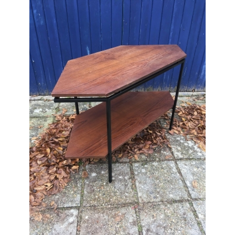 Midcentury vintage design Pastoe salontafel of hoektafel